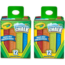 Crayola Krijt 12ct - Verpakking van 2
