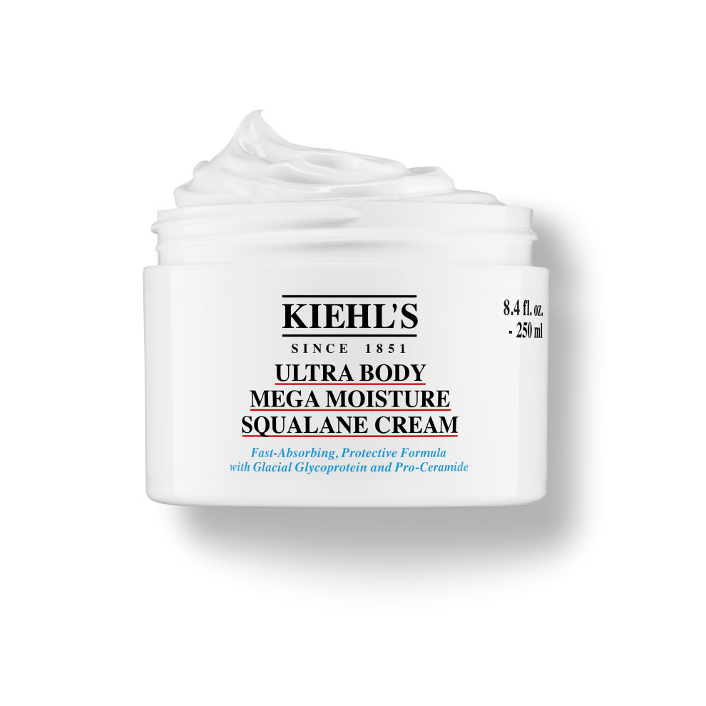 Kiehl's Ultra Body Barrier Repair Cream  Hydrating Body Lotion  Formulated for Sensitive Skin and Safe For Eczema - 8.4 Fl Oz