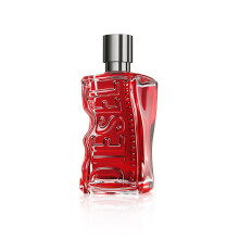 DIESEL D RED Eau de Parfum for Men Fougere & Aromatic, vrs grapefruit levendula s szantlfa jegyekkel 1 Fl. Oz.