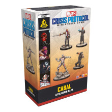 Atomic Mass Games Marvel: Crisis Protocol Cabal Affiliation Pack - Stel je gemene kliek samen! Superheldenspel voor op tafel, leeftijd 14+, 2 spelers