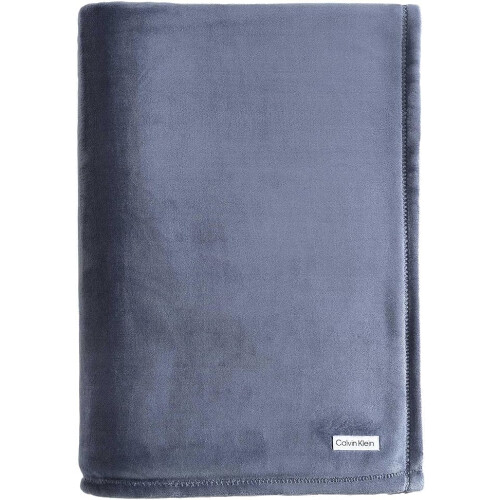 Calvin Klein Calvin Klein - Κουβέρτα King Size, Πολύ Μαλακή, Έτοιμη για Δώρο (Slate Blue) 1
