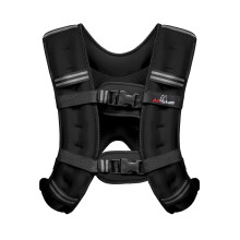 Amstaff Fitness Weighted Vest Weight Vest for Running Strength Training & Muscle Building Features Reflective Stripe for Safe Outdoor Workouts
