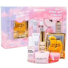 grace & stella Award Winning Dream Team Valentines Gifts - Gifts for Mom with Under Eye Masks & More - Bridesmaid Gifts - Vegan Self Care Skincare Gi