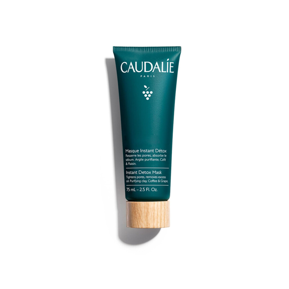 Caudalie Instant Detox Clay Mask - Cleanse and visibly tighten pores in 10 minutes  2.5 oz.