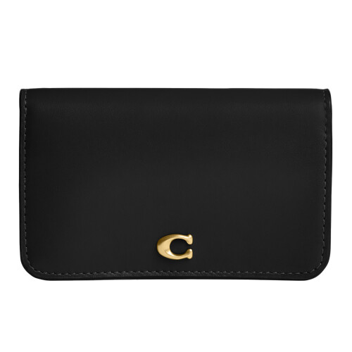 Coach Coach Women's Slim Card Case Black One size
