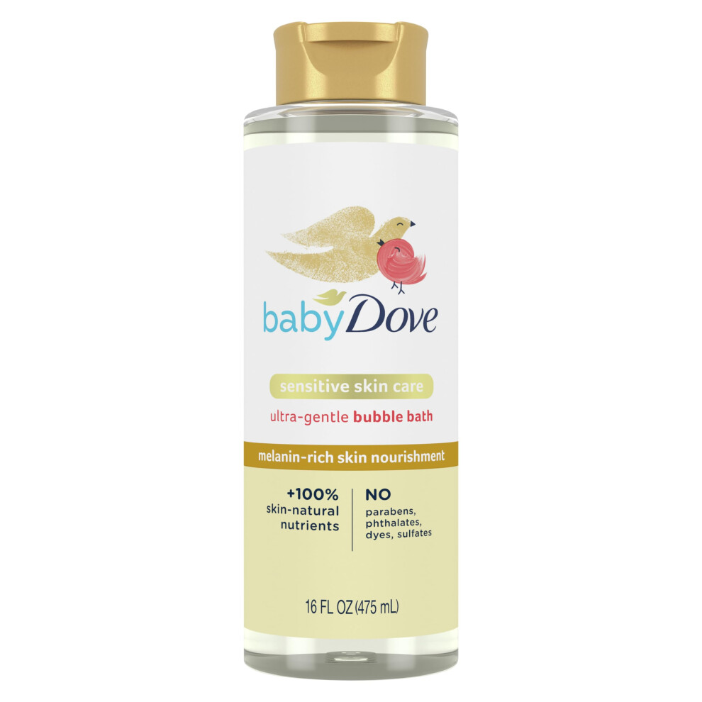 Photos - Baby Hygiene Baby Dove Bubble Bath Melanin-Rich Skin Nourishment for Sensitive Skin - Gentle Tear-Free 16 oz B0D23WYMJW