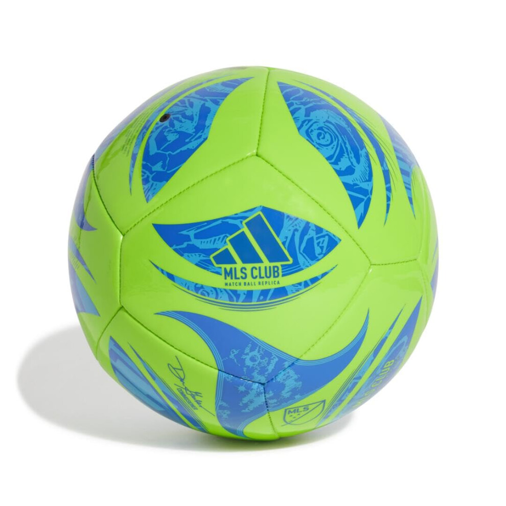 Ballon De Football Adidas Mls Club Vert/Bleu Gloire/Bleu Solaire 4-image