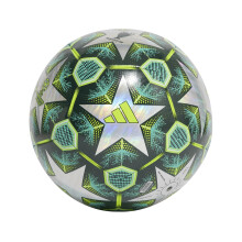 adidas Unisex-Adult UCL Training Soccer Ball Multicolor/Shadow Green/Solar Slime 3