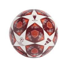 adidas Unisex-Adult UCL Club Soccer Ball White/Solar Red/Collegiate Burgundy 3