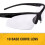 DeWalt DEWALT DPG51 Radius Unisex Half Frame Protective Eyewear Black Frame Clear Lens - 4 Pack 3