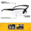 DeWalt DEWALT DPG51 Radius Unisex Half Frame Protective Eyewear Black Frame Clear Lens - 4 Pack 2