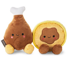 Hallmark Better Together Magnetic Plush (Pizza and Ranch) 5.5"""" Stuffed Toys Valentine's Day Gift for Kids