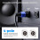 Cable Matters 4-Pack, Conector de Cabo de Alto-Falante 4-Pólos - OD Máx 8.5mm/0.33 polegadas, Compatível com Neutrik Speakon 2
