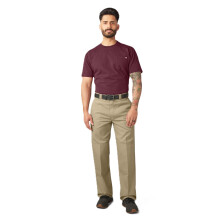 Dickies Herren-Arbeitshose mit lockerer Passform und Doppelknie, Khaki