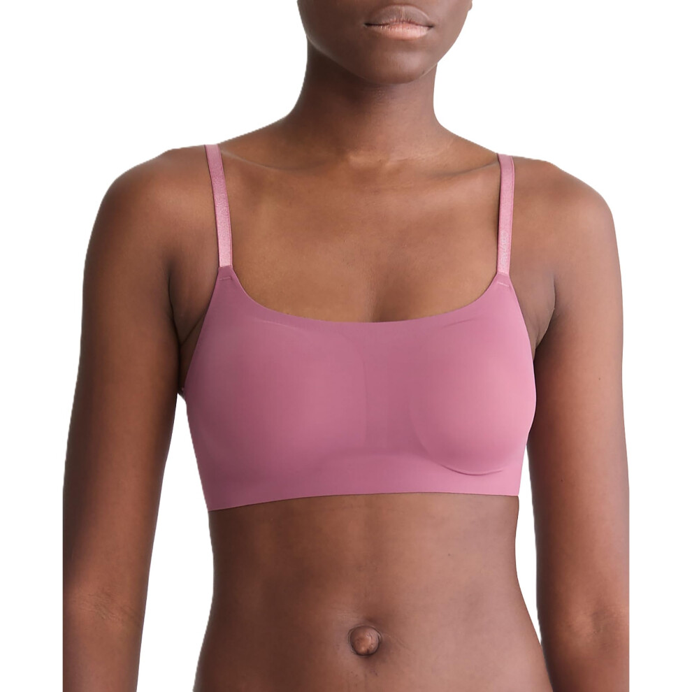 Calvin Klein Invisibles Comfort Seamless Adjustable Skinny Strap Bralette Bra