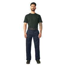 Dickies Pantalones de trabajo holgados con doble rodilla para hombre, color azul marino oscuro