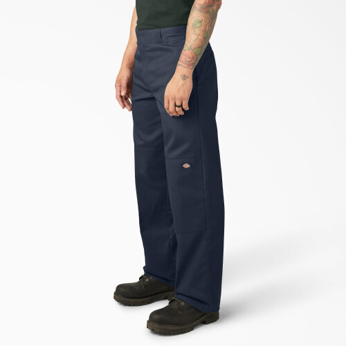 Dickies Dickies Men's Loose Fit Double Knee Work Pants Dark Navy 1