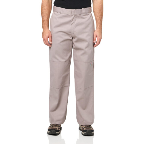 Dickies Dickies Men's Loose Fit Double Knee Work Pants Silver