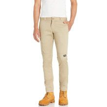 Dickies Skinny Fit werkbroek met dubbele knie voor heren Desert Sand