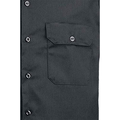 Dickies Dickies Herren-Kurzarm-Arbeitshemd Schwarz 2
