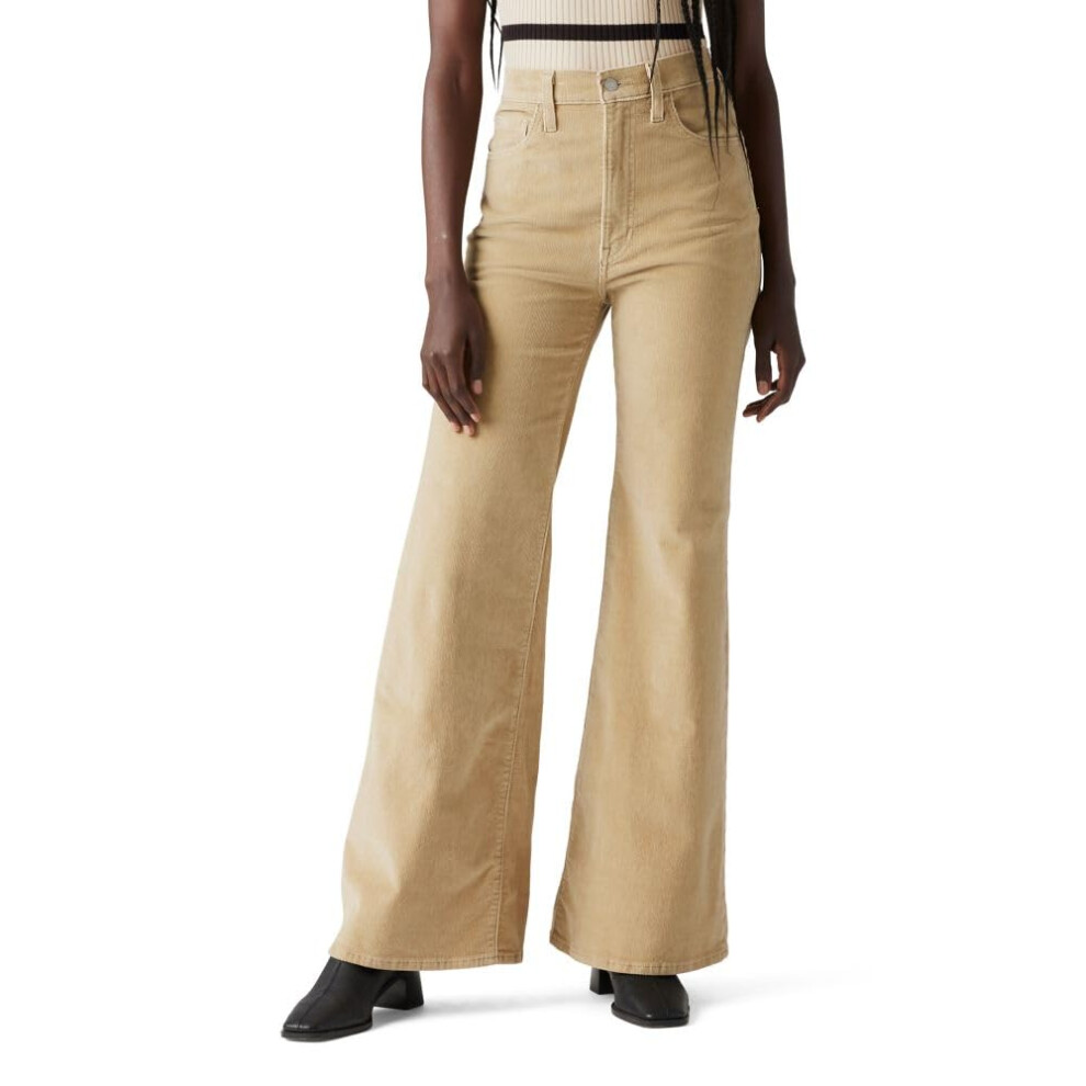Levi's Women's Ribcage Bell Bottom Jeans  Safari  29