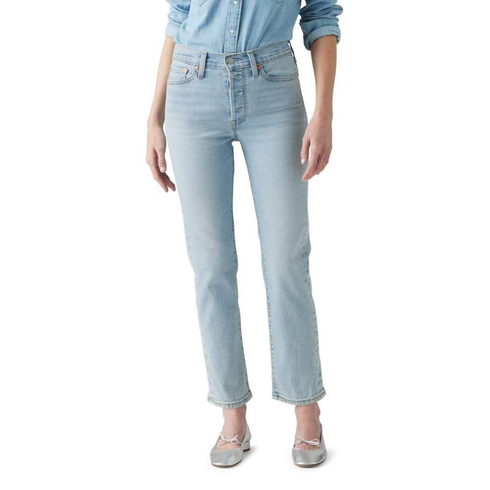 Levi's Women's Wedgie Straight Jeans  The Bells and Whistles  30