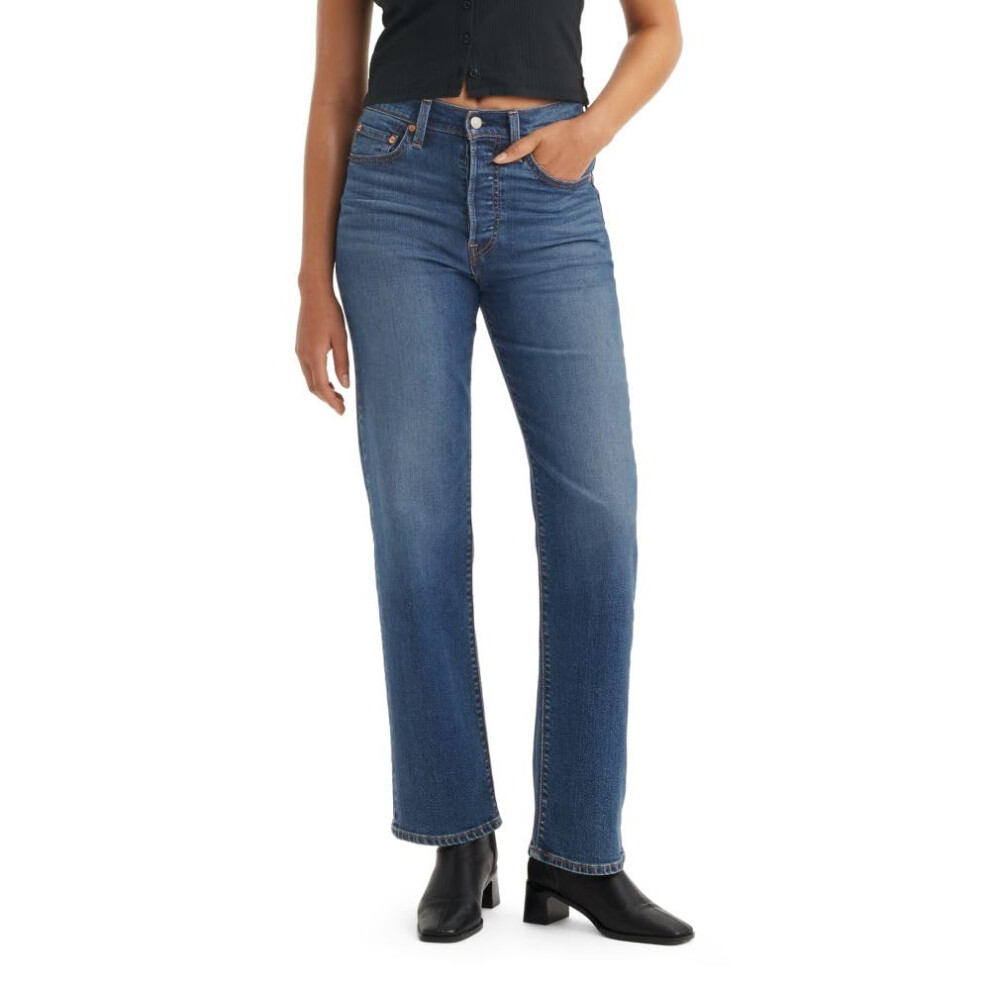 Levi's Women's Ribcage Straight Full Length Jeans  The Last Straw  31