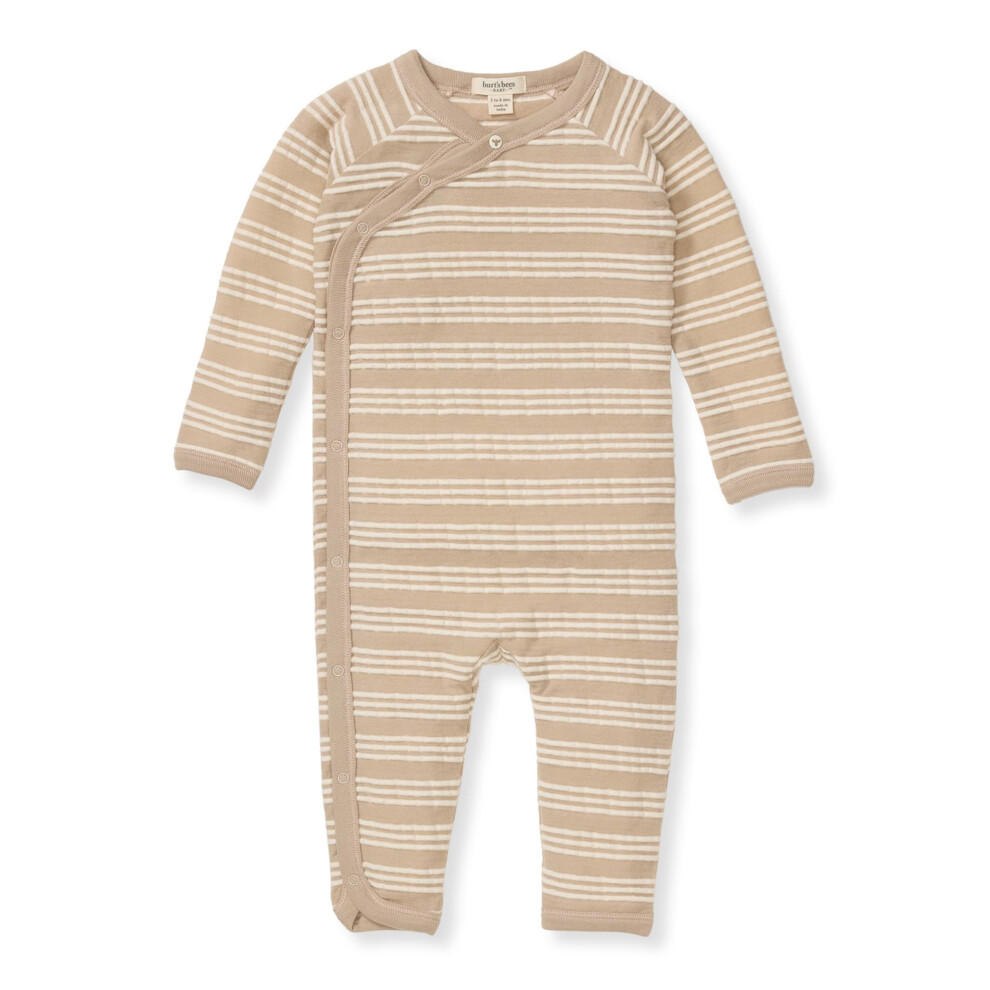 Burt's Bees Baby Boy Infant Jumpsuits - 100% Organic Cotton Breathable Jumpsuit Coveralls for Boys Preemie to 24 Months