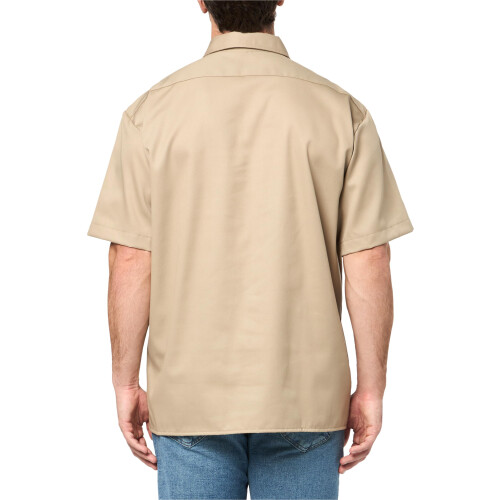Dickies Dickies Herren Big & Tall Kurzarm-Arbeitshemd Desert Sand 1
