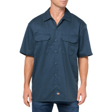 Dickies Herren-Kurzarm-Arbeitshemd Airforce Blue