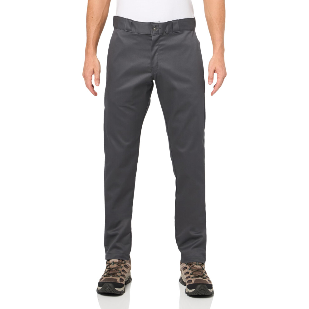 Dickies Men's Skinny Fit Work Pants  Charcoal