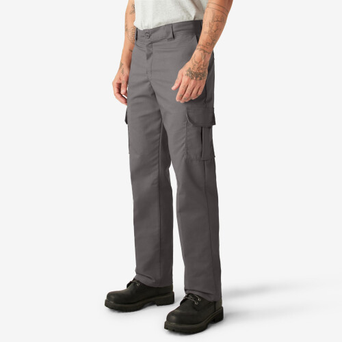 Dickies Dickies Flex Regular Fit cargobroek voor heren, grindgrijs 1