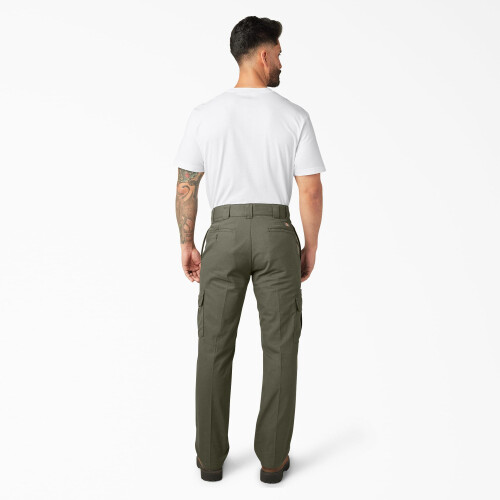 Dickies Dickies Men's Flex Regular Fit Cargo Pants Moss Green 2