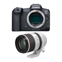 Canon EOS R5 spiegelloze camerabody met RF 70-200mm f/2.8 L is USM-lens (2 items)