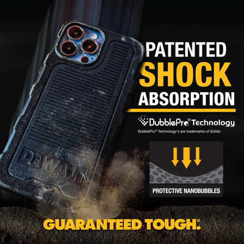 DeWalt Capa Magnética DEWALT para iPhone 15, Resistente a Quedas, Protetora, Compatível com MagSafe 2