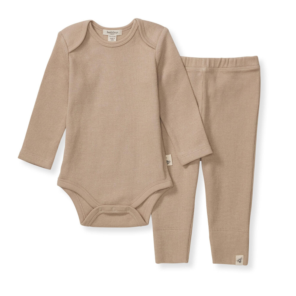 Burt's Bees Baby Unisex Baby Bodysuit & Pant Set  100% Organic Cotton