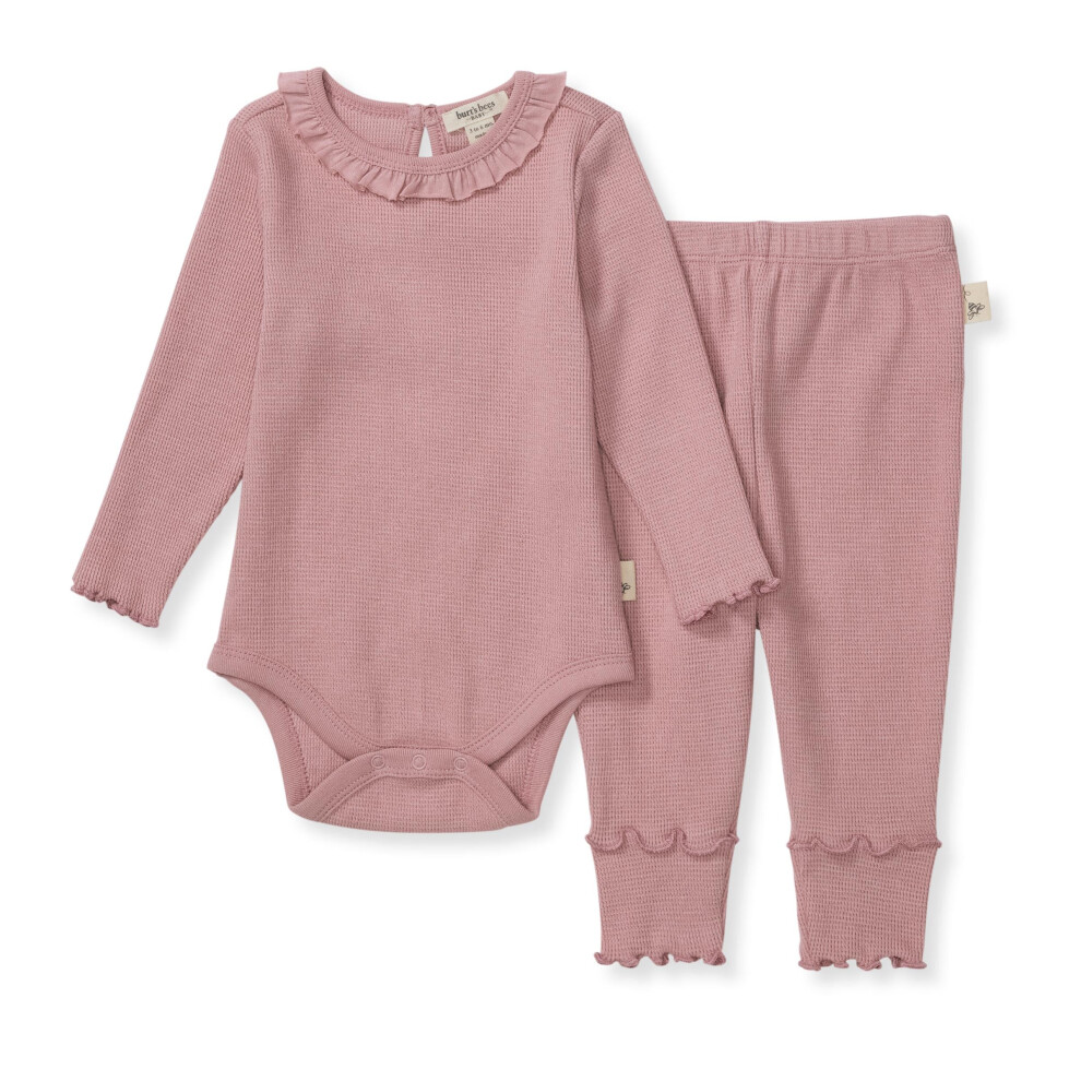 Burt's Bees Baby Unisex Baby Bodysuit & Pant Set  100% Organic Cotton