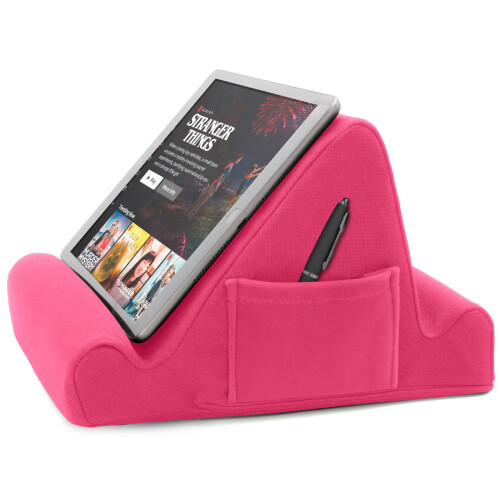 Brookstone Brookstone, Suporte de Mesa em Espuma com Memória, para Tablets e Telefone, 2 Ângulos e 2 Bolsos