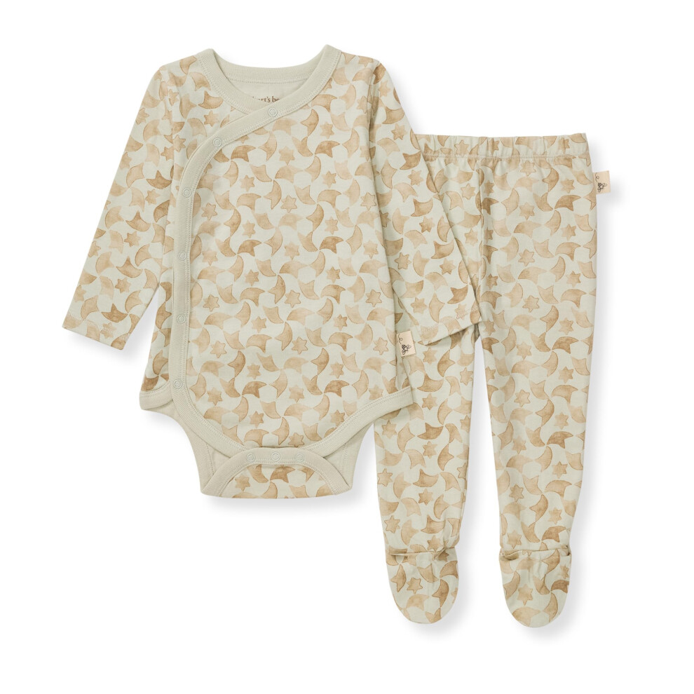 Burt's Bees Baby Unisex Baby Bodysuit & Pant Set  100% Organic Cotton