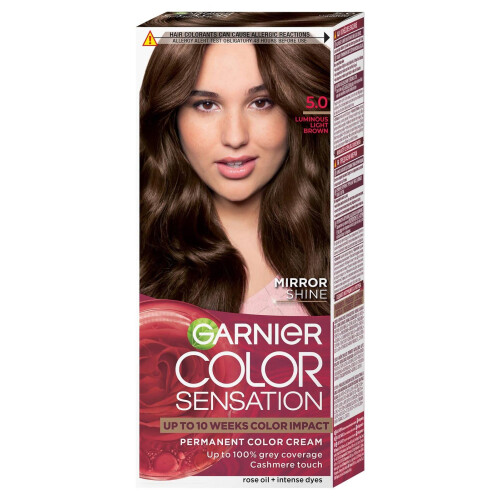 Garnier GARNIER - COLOR SENSATION - ????   ?    af?    a????? - 5.0 Luminous Light Brown