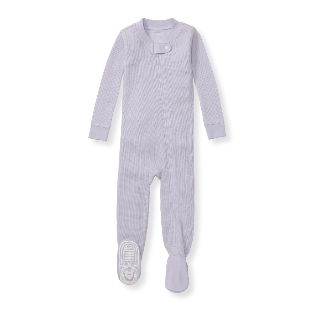 Burt's Bees Baby Unisex Baby Sleeper  Honeysoft Pajamas  One-Piece Zip-up footie PJ  Soft Organic Cotton & Lyocell Blend