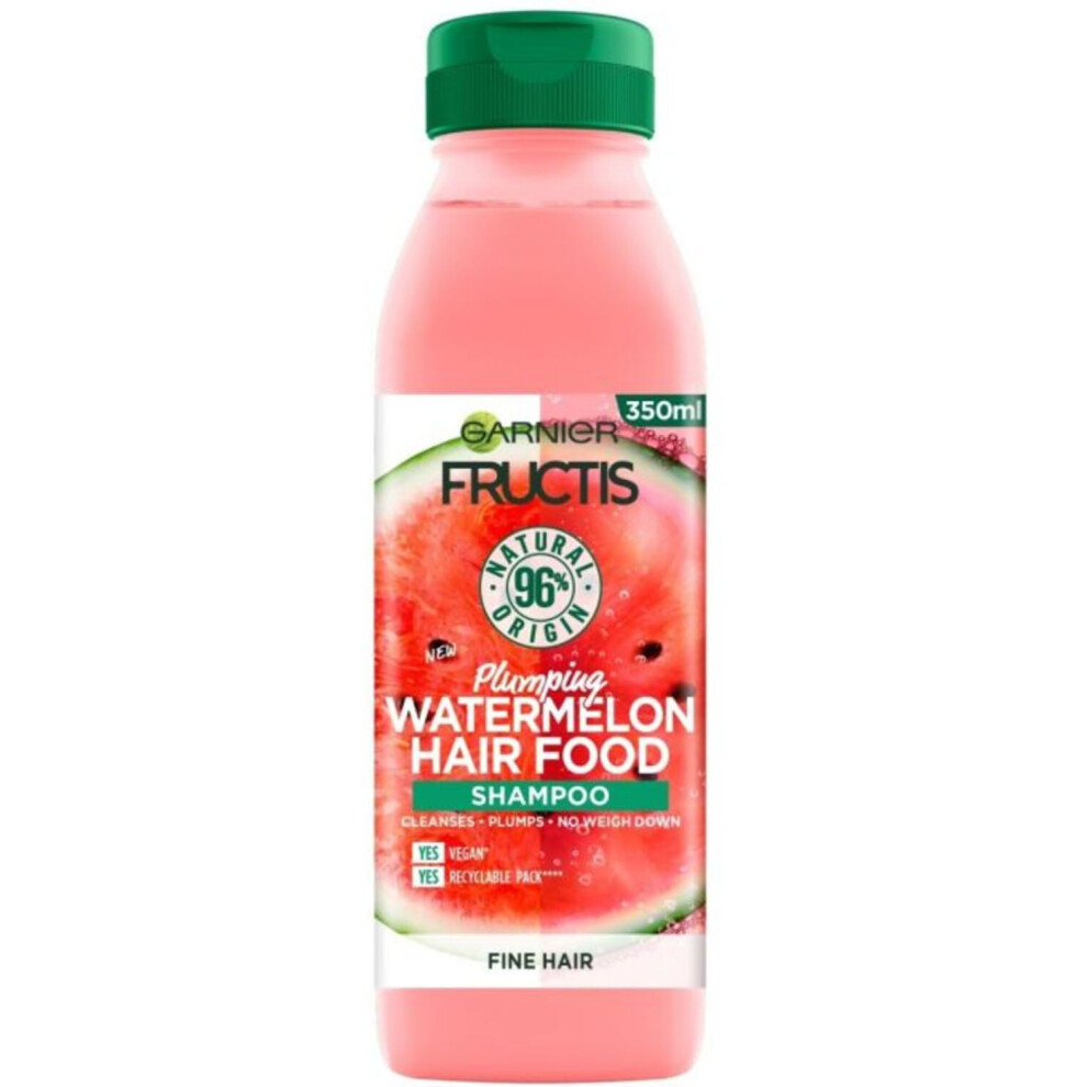 Garnier Fructis Hair Food Watermelon Shampoo 11.8 Fl Oz