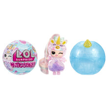 LOL Surprise Unicorns! Tots Make-Your-own Unicorn Doll med 7 overraskelser til Unbox inklusive mix-and-match frisure og enhj?rningshorn-fantastis