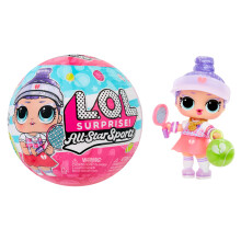 LOL Surprise All Star Sports Vault Collection Tots with Sports-Themed Collectible Doll and 8 Surprises to UNbox Including Matching Accessories - Great