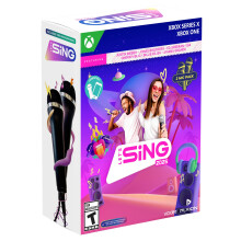 Lets Sing 2025 (2 Mic Bundle) - Xbox Series X | 35+ Songs, 1-Month VIP Access (150+ More Songs) PLAO92289XBX