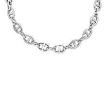 Fossil Heritage D-Link roestvrijstalen ketting voor dames (model: JA7242040)