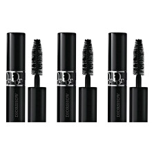 Dior Diorshow Buildable Mascara 090 Black Travel Size (Pack of 3)