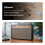 Crosley Crosley CR6045A-WA Miles Πικάπ Bluetooth 3 ταχυτήτων με ενσωματωμένα ηχεία, καρυδιά 4