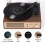 Crosley Crosley CR6045A-WA Miles Πικάπ Bluetooth 3 ταχυτήτων με ενσωματωμένα ηχεία, καρυδιά 2