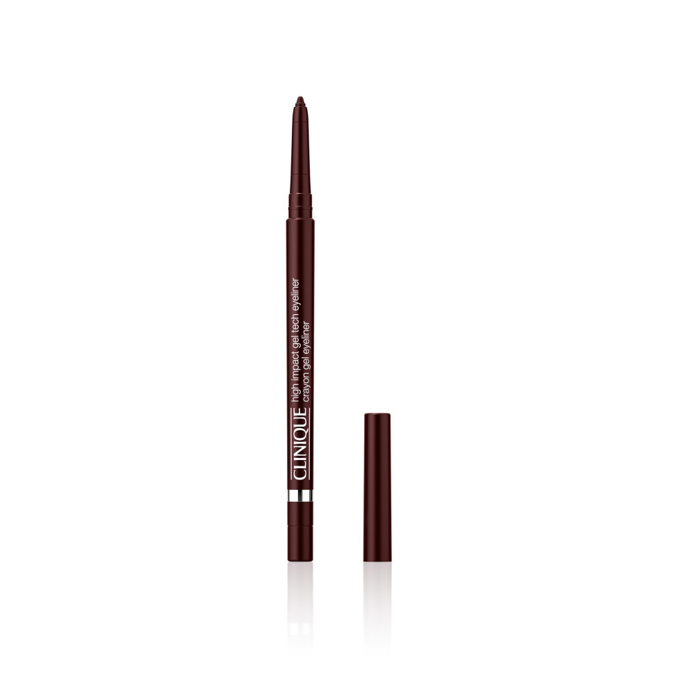 Clinique Black High Impact Gel Tech Eyeliner | Waterproof Smudge Resistant + Safe For Sensitive Eyes Honey